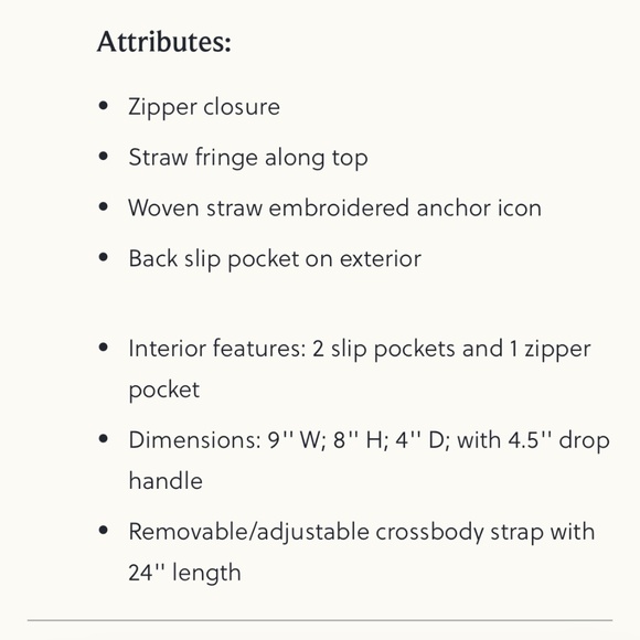 Spartina 449 woven straw satchel Hamilton crab - Picture 13 of 14